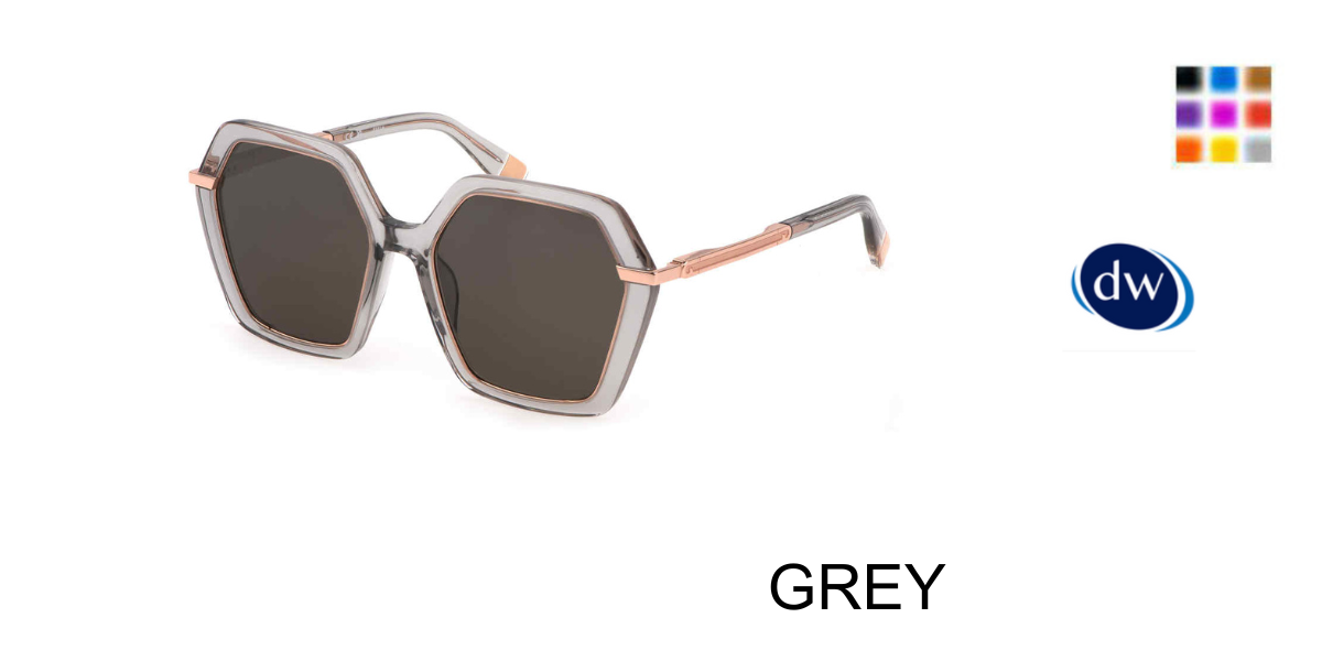 GREY Furla SFU691 Sunglasses