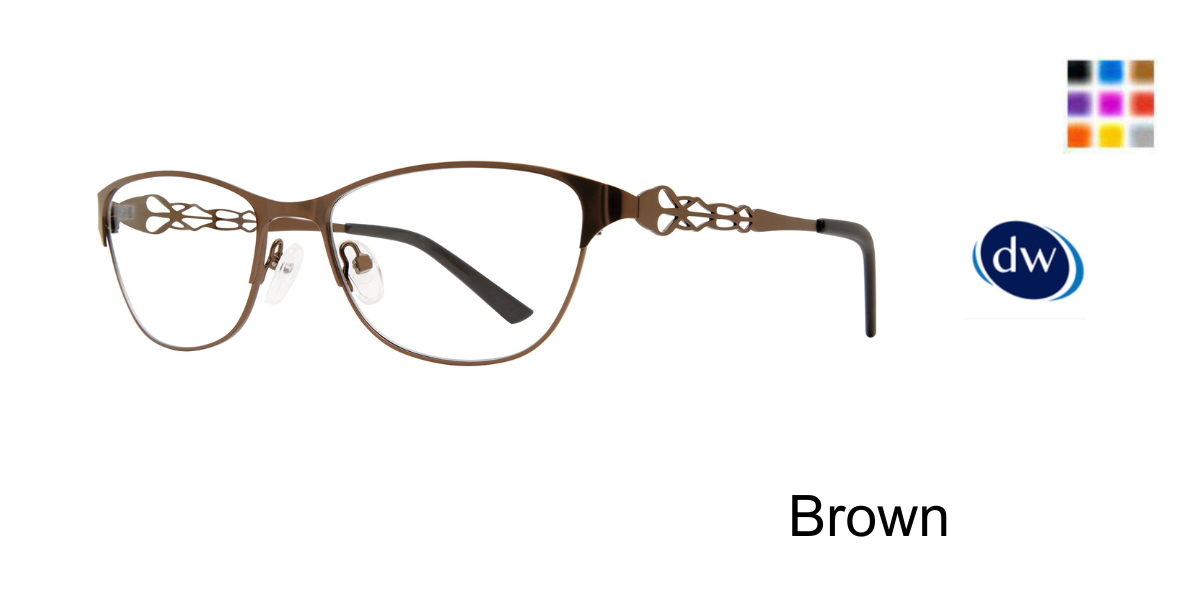 Brown       Affordable Designs Fergie Eyeglasses