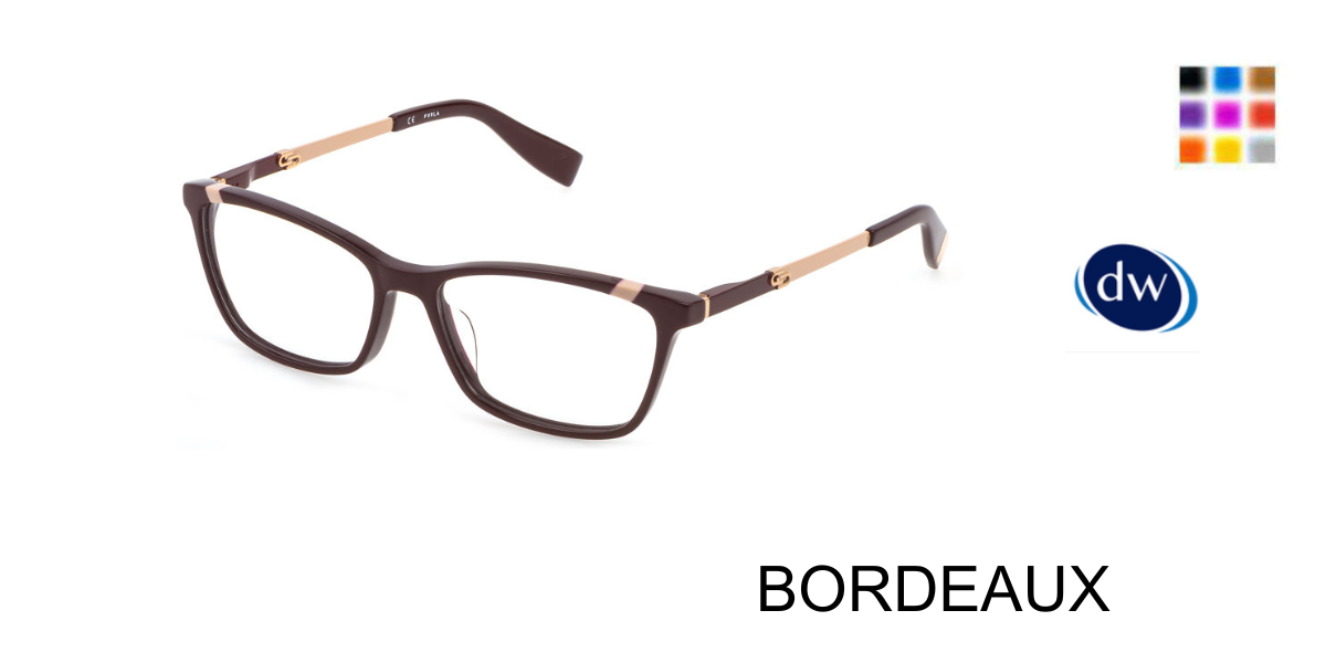 BORDEAUX Furla VFU494V Eyeglasses