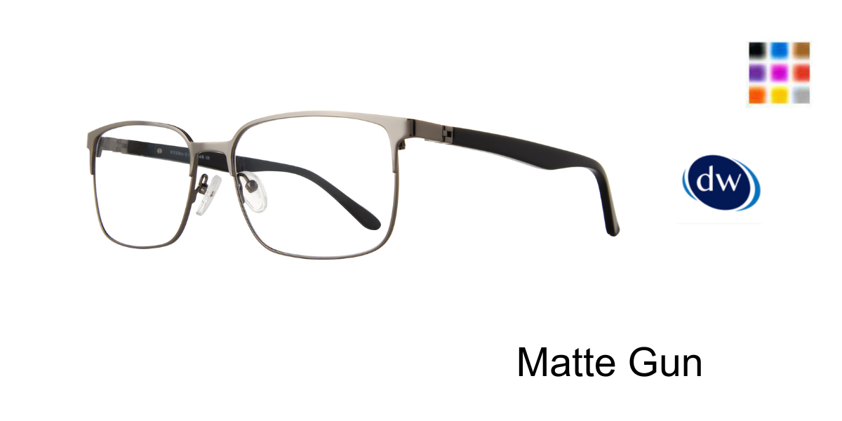 Matte Gun           Eyera James Eyeglasses