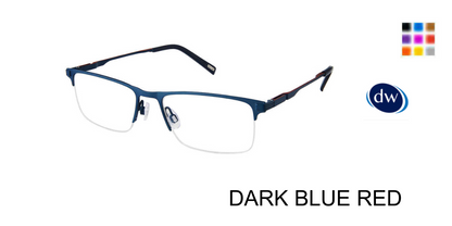 DARK BLUE RED K-759