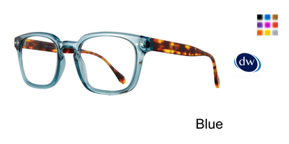 Blue      Eight to Eighty Justice Eyeglasses