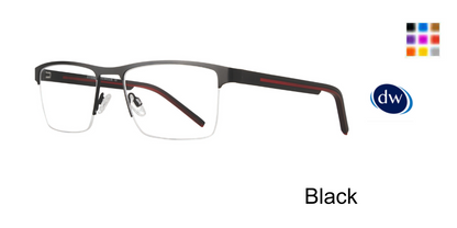 Black            Eyera Abraham Eyeglasses