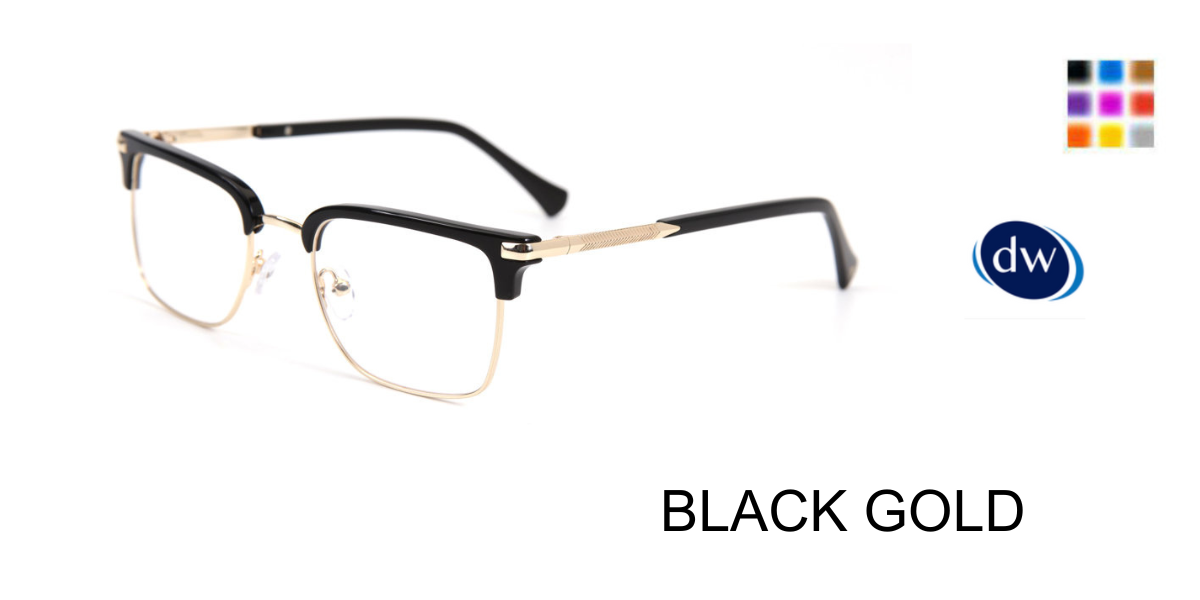 BLACK GOLD       John Varvatos VJVC018 Eyeglasses