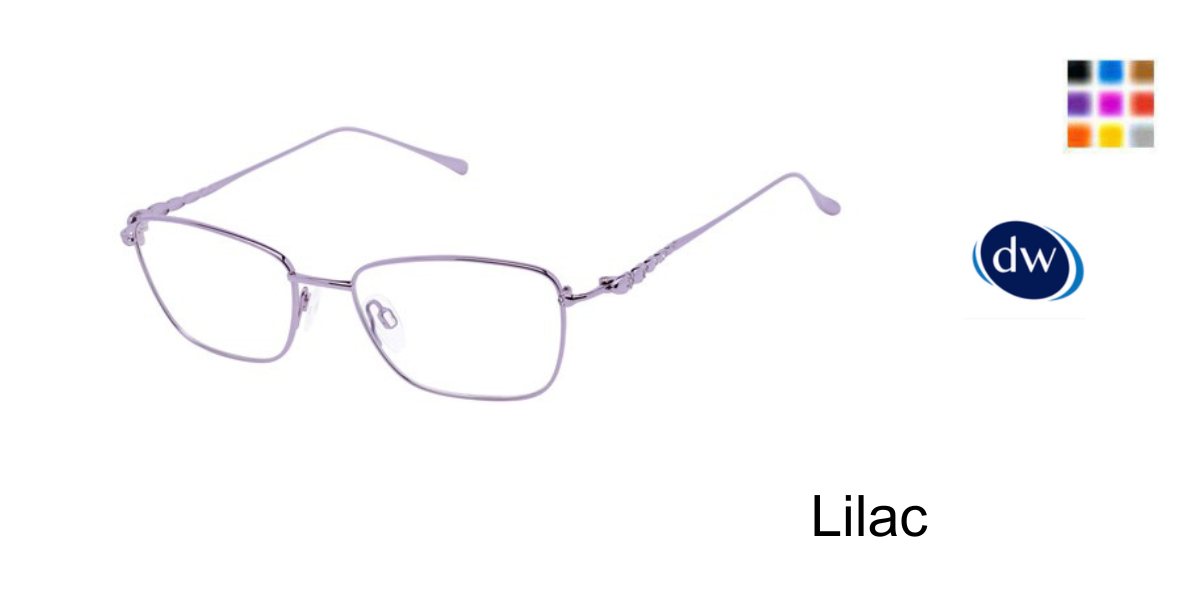 Lilac              Tura Optical R150 Eyeglasses