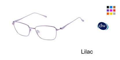 Lilac              Tura Optical R150 Eyeglasses