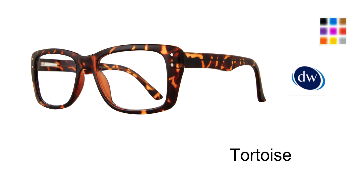 Tortoise         Affordable Designs Captain Eyeglasses