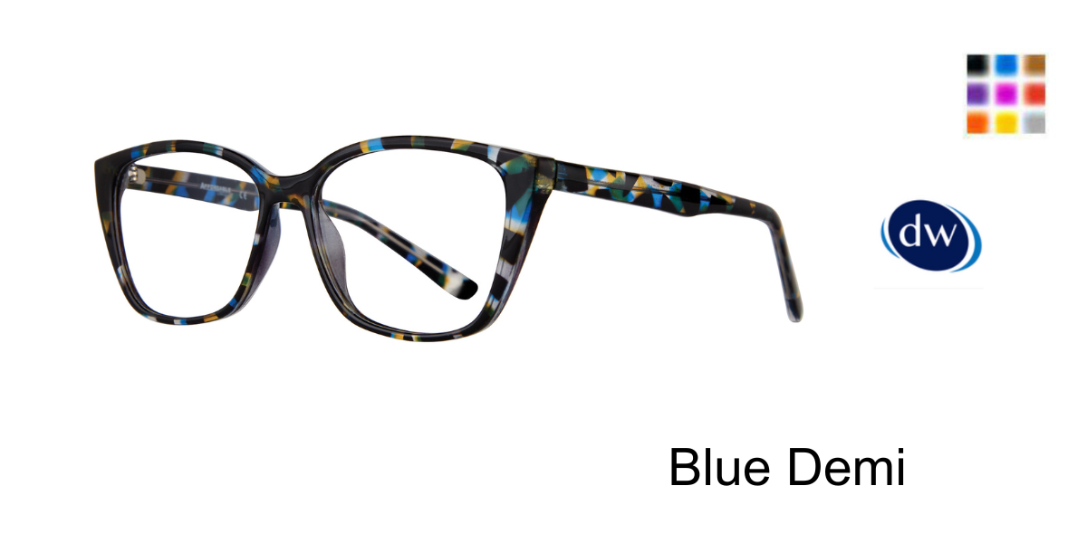 Blue Demi          Affordable Designs Jasmine Eyeglasses