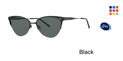 Black  Vera Wang Talisa Sunglasses