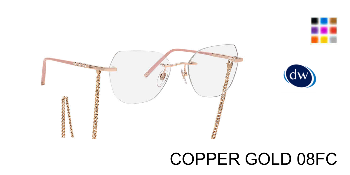 COPPER GOLD 08FC       Chopard IKCHG26 Eyeglasses