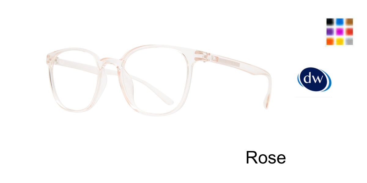 Rose         Eight to Eighty Laura Eyeglasses