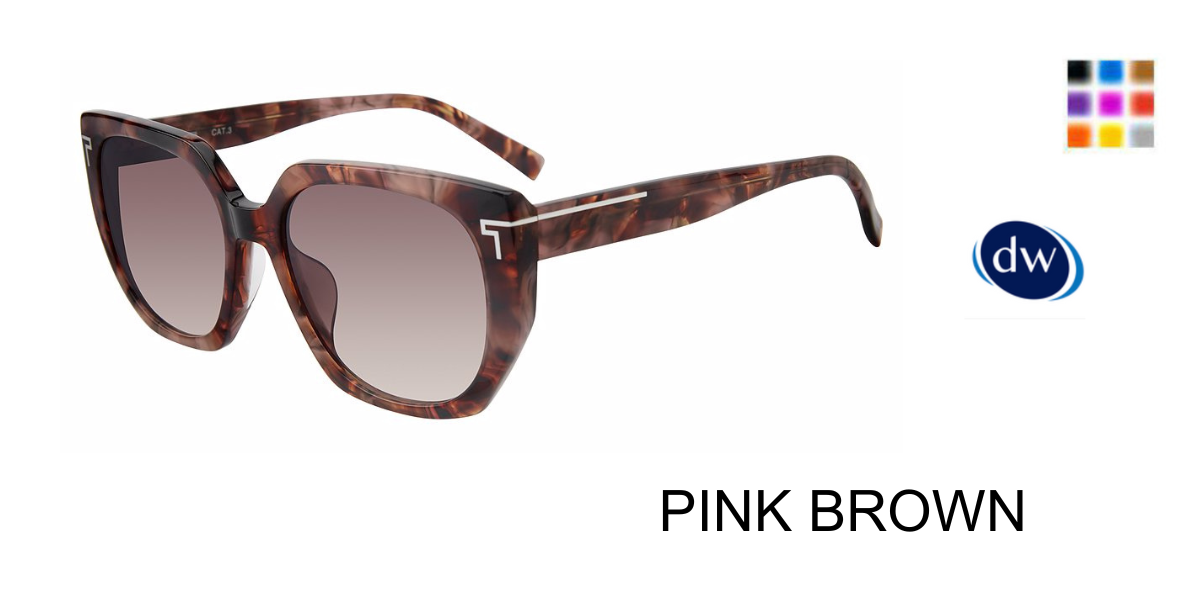 PINK BROWN       TUMI SUN STU515 Sunglasses