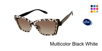Multicolor Black White            VICTOR GLEMAUD X TURA VGS016 Sunglasses