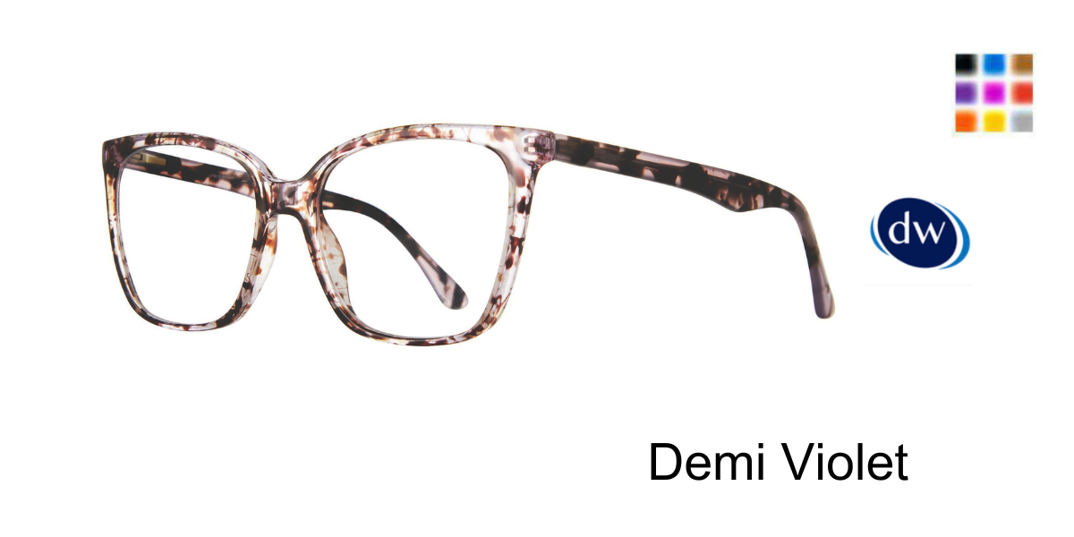 Demi Violet         Eight to Eighty Elona Eyeglasses