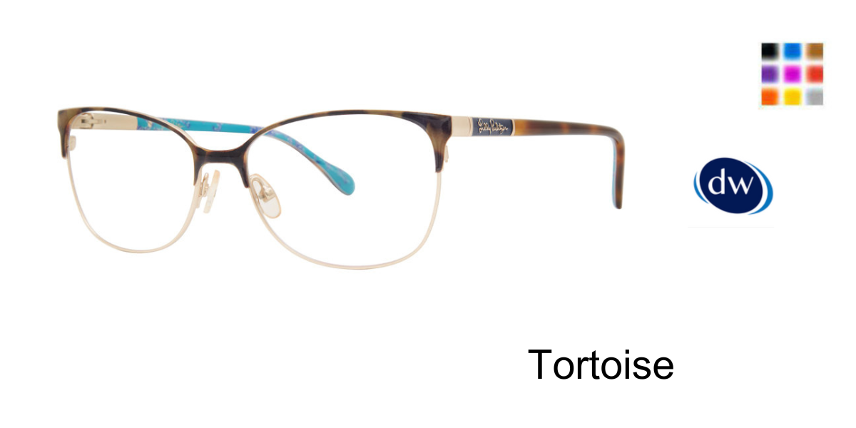 Tortoise    Lilly Pulitzer Tinsdale Eyeglasses