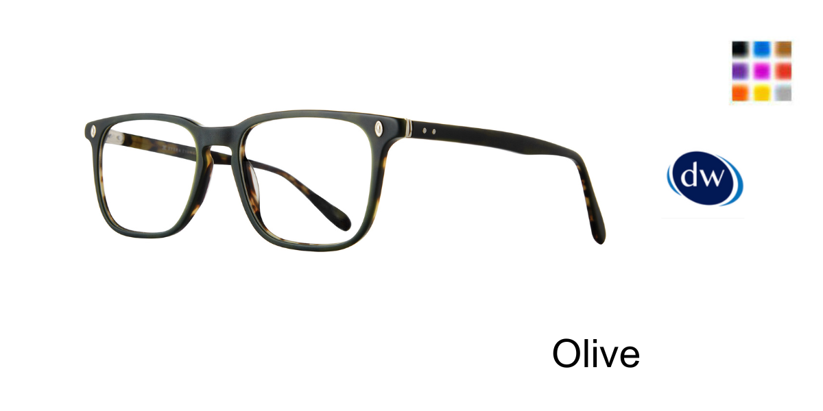 Olive            Eyera Harvey Eyeglasses