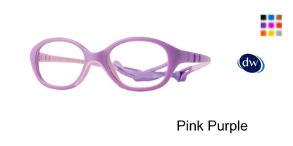 Pink Purple Eight to Eighty Little Bit 38 Eyeglasses