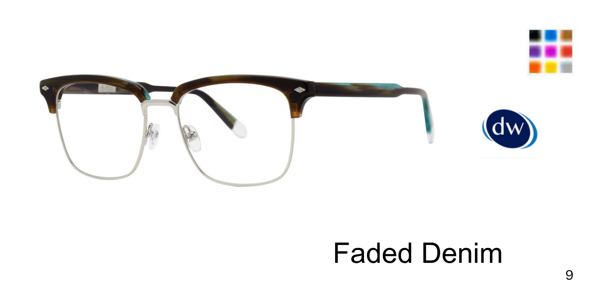 Faded Denim        Original Penguin The Hatton Eyeglasses
