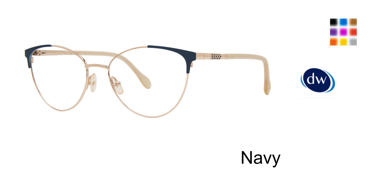Navy  Lilly Pulitzer Noella Eyeglasses