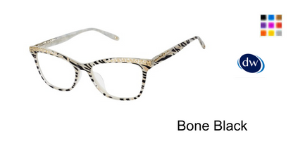 Bone Black               VICTOR GLEMAUD X TURA VGO041 Eyeglasses