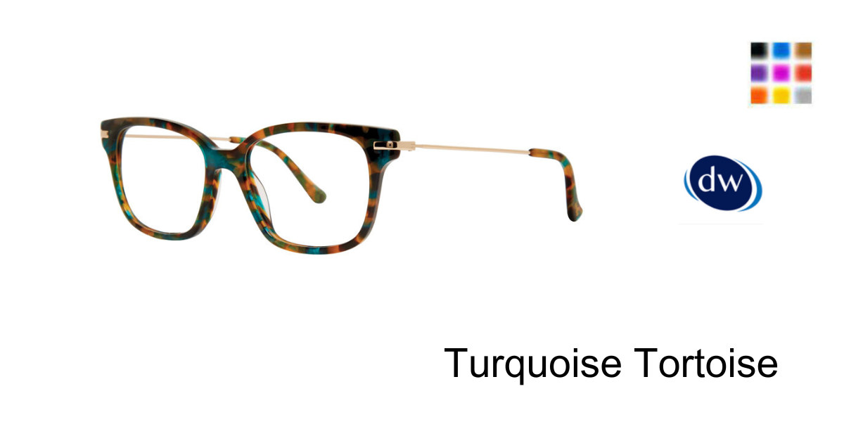 Turquoise Tortoise               Kensie RX Cherish Eyeglasses