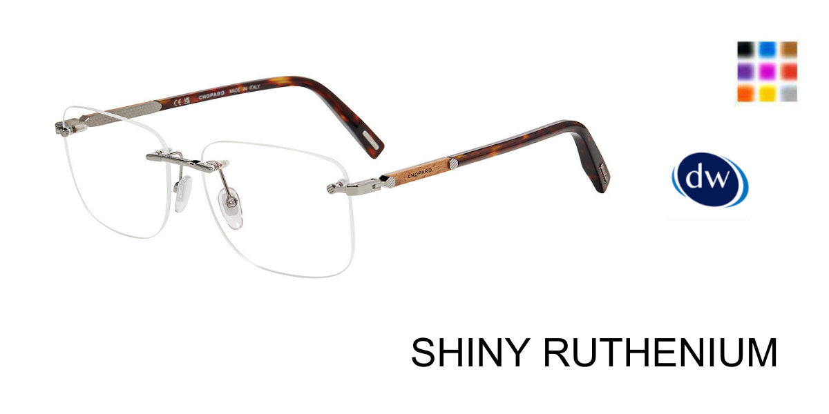 SHINY RUTHENIUM        Chopard VCHL74 Eyeglasses