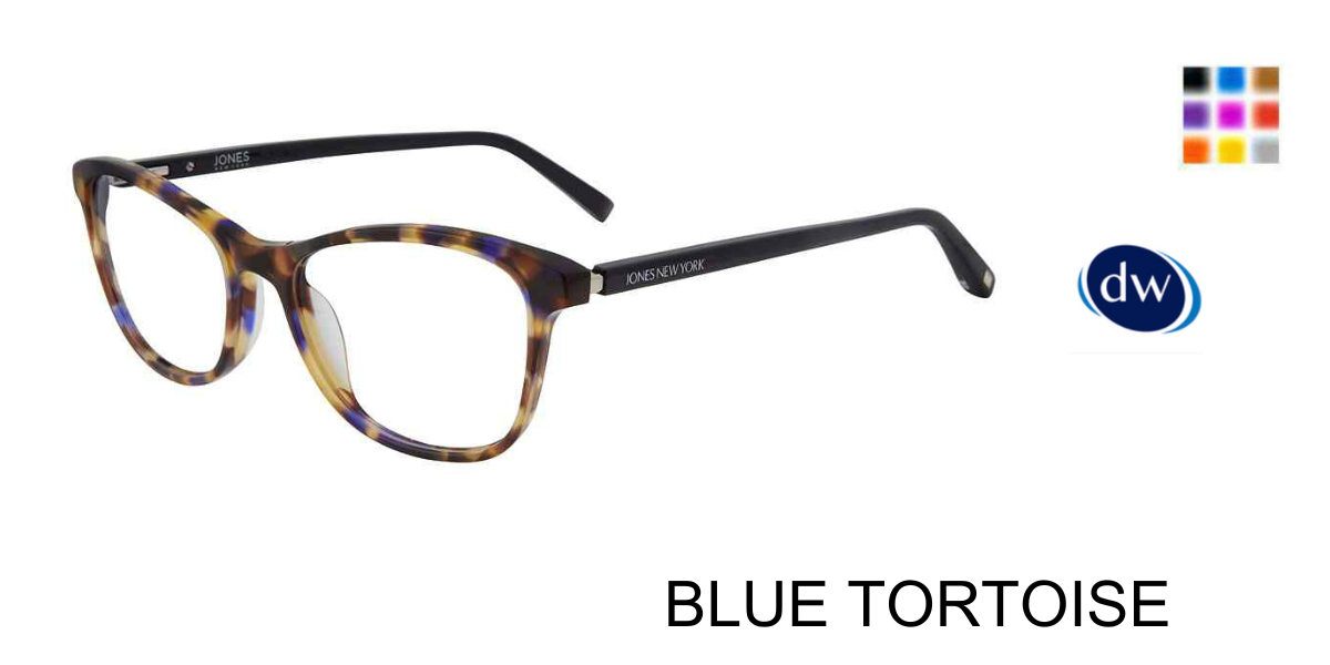 BLUE TORTOISE Jones New York J778 Eyeglasses