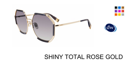SHINY TOTAL ROSE GOLD Furla SFU785 Sunglasses
