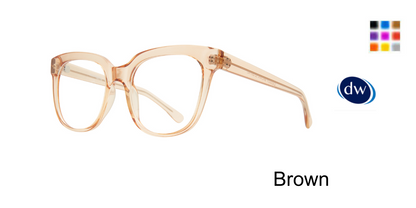Brown Affordable Designs Cassidy Eyeglasses