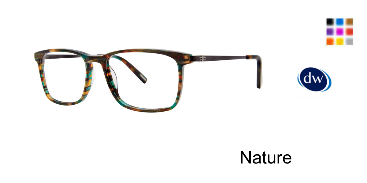 Nature      Jhane Barnes Secant Eyeglasses
