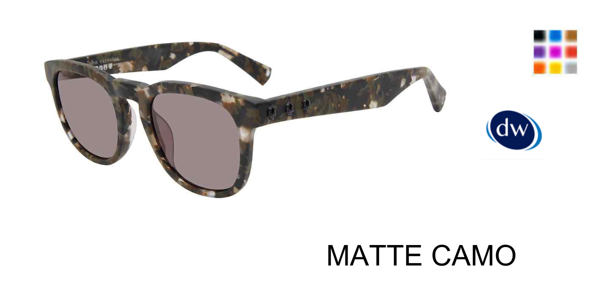 MATTE CAMO         John Varvatos SJV555 Sunglasses