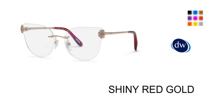 SHINY RED GOLD       Chopard VCHL61S Eyeglasses