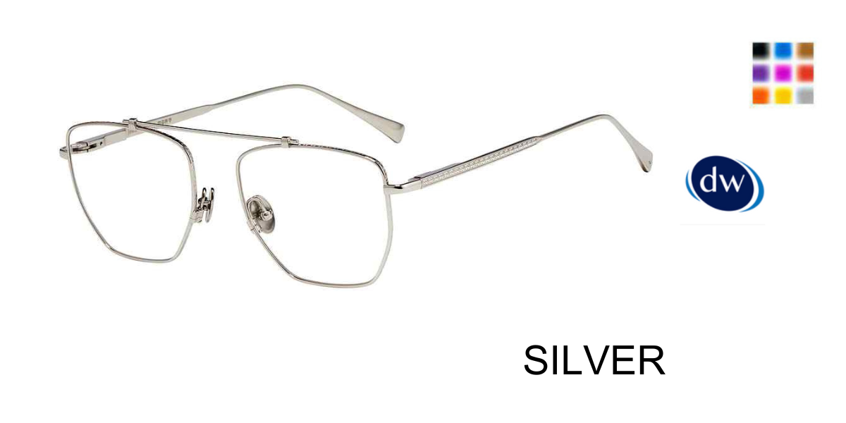 SILVER    John Varvatos VJV190 Eyeglasses