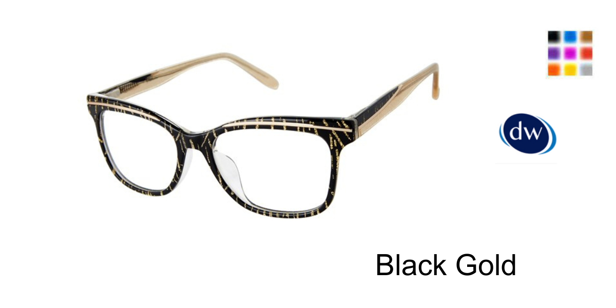 Black Gold               VICTOR GLEMAUD X TURA VGO030 Eyeglasses