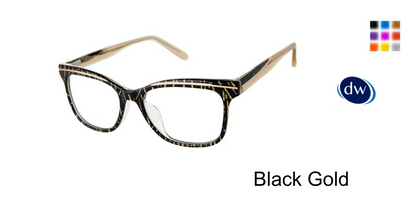 Black Gold               VICTOR GLEMAUD X TURA VGO030 Eyeglasses