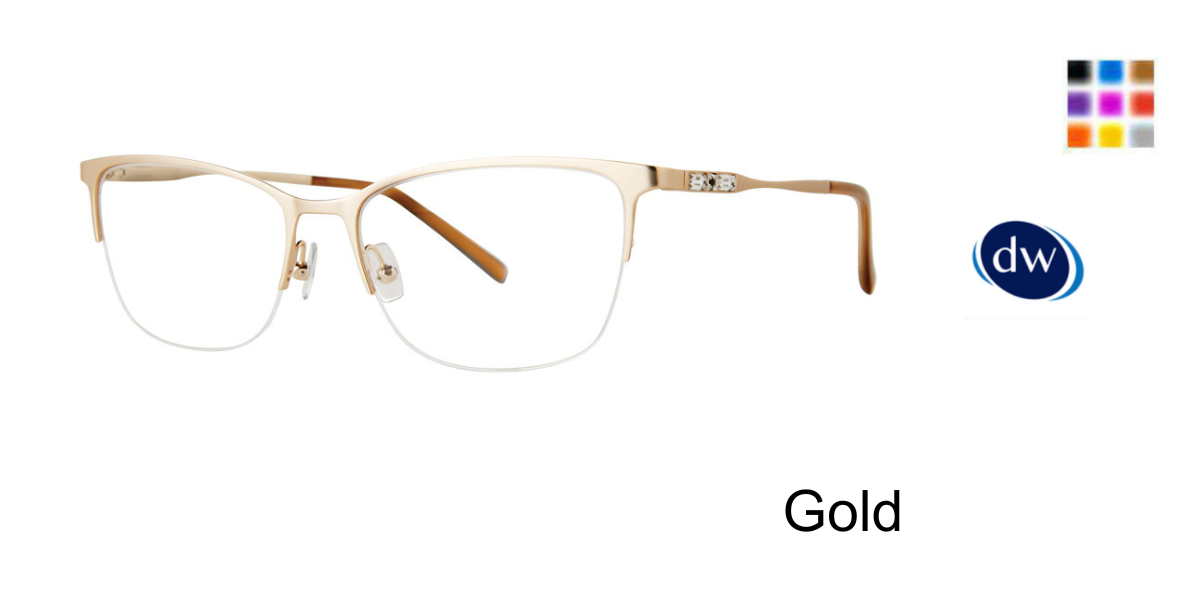 Gold       Vera Wang Tasia Eyeglasses