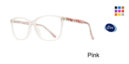 Pink    Affordable Designs Gloria Eyeglasses