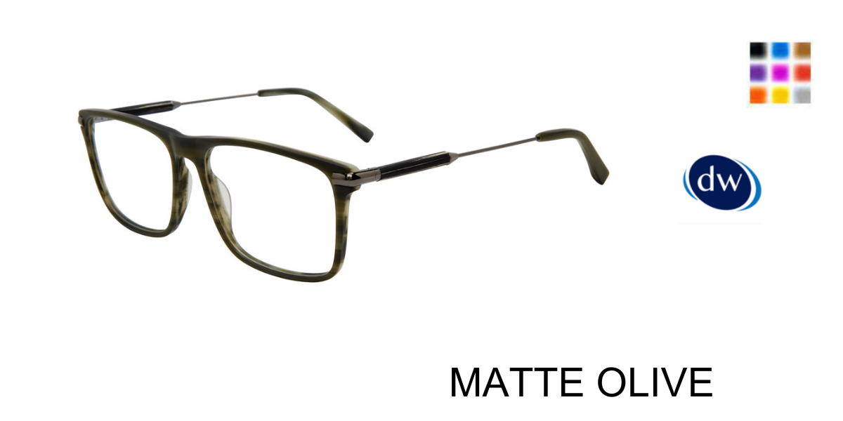 MATTE OLIVE Jones New York VJOM547 Eyeglasses
