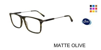 MATTE OLIVE Jones New York VJOM547 Eyeglasses