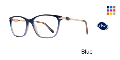 Blue           Serafina Amore Eyeglasses
