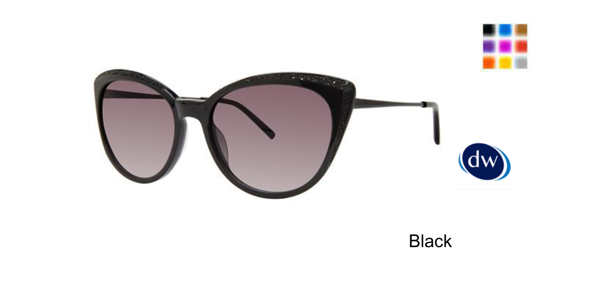 Black       VERA WANG Nesta Sunglasses