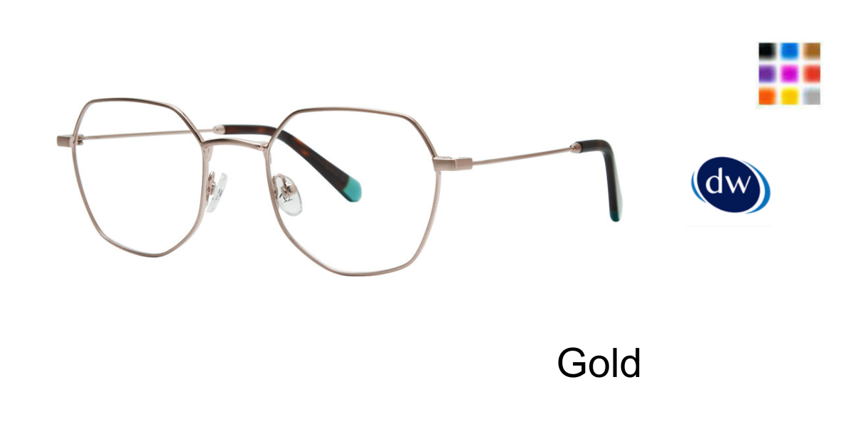 Gold          Original Penguin The Riley Eyeglasses
