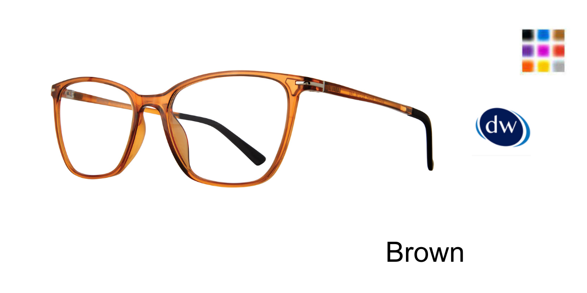 Brown        Brooklyn Heights Mermaid Eyeglasses