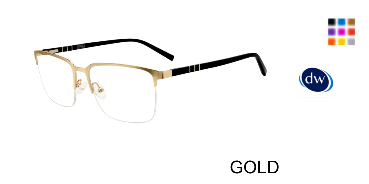 GOLD Jones New York VJOM379 Eyeglasses