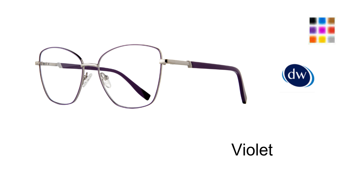 Violet        Serafina Mallory Eyeglasses