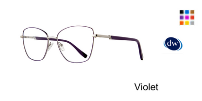 Violet        Serafina Mallory Eyeglasses