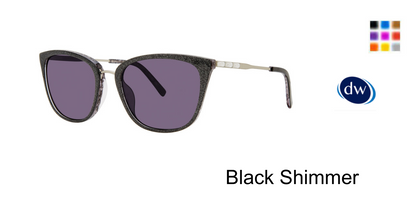 Black Shimmer      Vera Wang Angelica Sunglasses