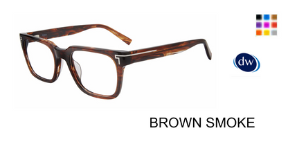 BROWN SMOKE         TUMI OPTICAL VTU536 Eyeglasses
