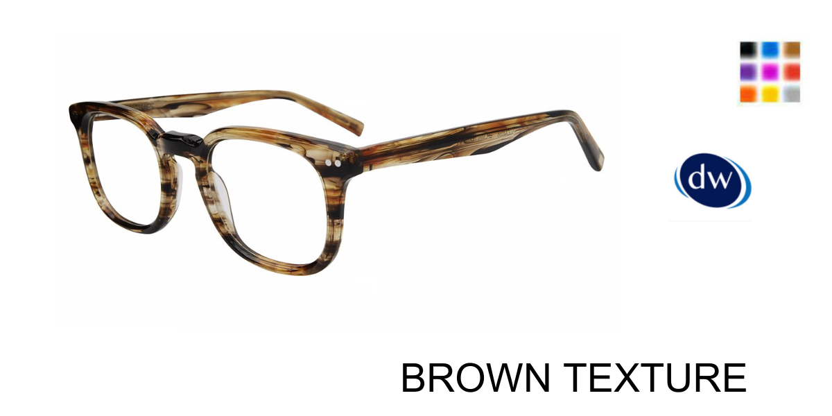 BROWN TEXTURE Jones New York VJOM556 Eyeglasses