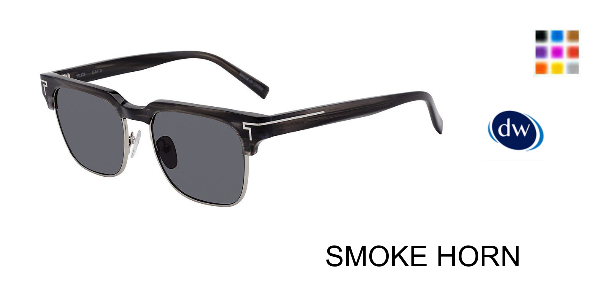SMOKE HORN          TUMI SUN STU514 Sunglasses